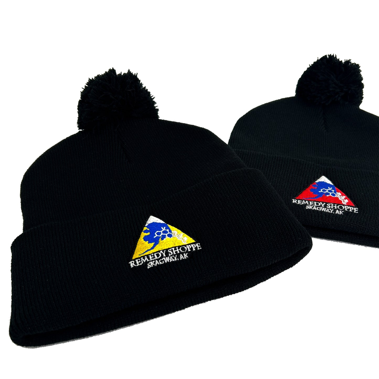 Remedy Shoppe Knit Hat with Logo