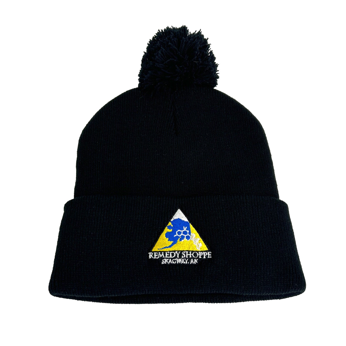 Remedy Shoppe Knit Hat with Logo
