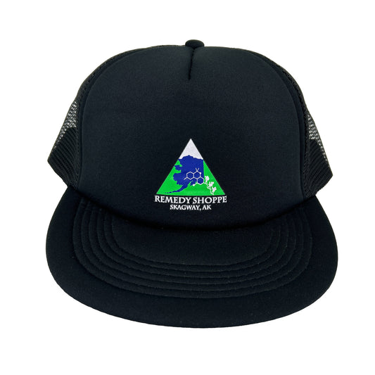 Remedy Shoppe Trucker Hat with Logo